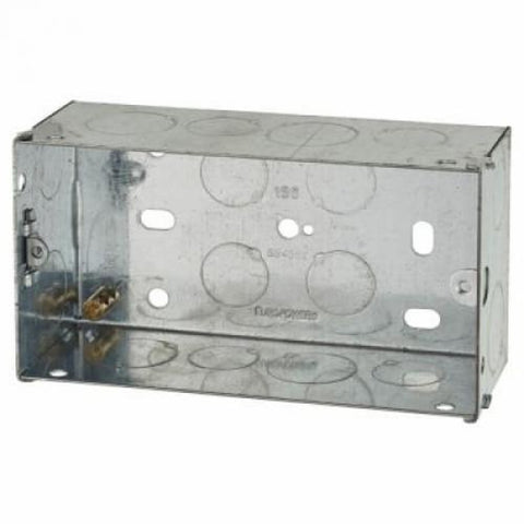 METAL BACK BOX WITH KNOCKOUTS