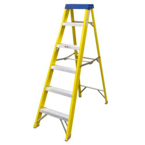 Fibreglass Step Ladder 6 Tread