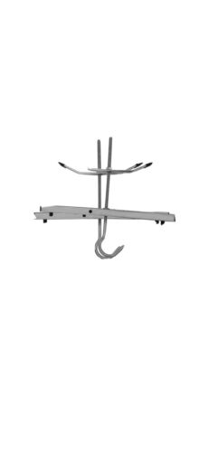 2 Heavy Duty Roof Rack Clamps For Ladders